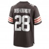 Miesten Cleveland Browns NFL Pelipaita Jeremiah Owusu-Koramoah 28 Nike Ruskea 2021 NFL Draft